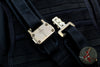 Microtech "APIS" Belt, Various Sized Mens Black Tactical Nylon with Titanium Bronze Buckle