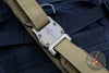 Microtech "APIS" Belt, Various Sized Mens Coyote Nylon with Titanium Bronze Buckle