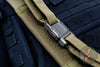 Microtech "APIS" Belt, Various Sized Mens Coyote Nylon with Titanium Bronze Buckle