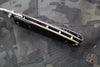 Munroe Knives custom Basilisk Bronzed Titanium and Black G-10