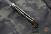 Munroe Knives custom Basilisk Bronzed Titanium and Black G-10