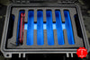 Pelican 1150 Six Knife Case Plus EDC Tray- Blue Interior