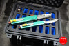 Pelican P-1300 Vertical 21 Knife Case - Blue Interior