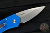 Protech Sprint- California Legal Auto-Blue Handle With Stonewash Blade 2905-BLUE