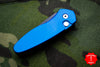 Protech Sprint Blue Handle Black California Legal 1.94" Blade 2907-BLUE