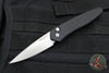 Protech Newport Out The Side OTS Auto Black Handle with Stonewash Blade 3405