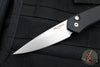 Protech Newport Out The Side OTS Auto Black Handle with Stonewash Blade 3405