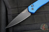 Protech Newport Out The Side OTS Auto- Blue Handle with Black Blade 3407-BLUE