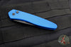Protech Newport Out The Side OTS Auto- Blue Handle with Black Blade 3407-BLUE