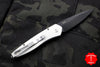 Protech Newport Silver Body Carbon Fiber Inlay Black Blade 3412