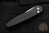 Protech Half-Breed Out The Side OTS Auto Knife- Black Handle with Stonewash Blade 3605