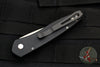 Protech Half-Breed Out The Side OTS Auto Knife- Black Handle with Stonewash Blade 3605