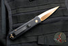 Protech Godson Out The Side Auto (OTS) Black Handle Rose Gold Blade 721-RG
