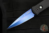 Protech Godson Out The Side Auto (OTS)- Black Handle- Sapphire Blue Blade 721-SB