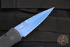 Protech Godson Out The Side Auto (OTS)- Black Handle- Sapphire Blue Blade 721-SB