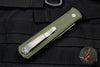 Protech Godfather Out The Side (OTS) Knife- Green Handle- Blasted Blade 920-GREEN