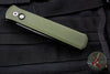 Protech Godfather Out The Side (OTS) Knife- Green Handle- Blasted Blade 920-GREEN