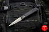 Protech Godfather Out The Side (OTS) Knife- Black Handle- Blasted Blade 920