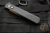 Protech Godfather Out The Side (OTS) Knife- Black Handle and Rose Gold Finished Blade 921-RG