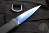 Protech Godfather Black Out The Side (OTS) Knife and Satin Sapphire Blue Blade 921-SB