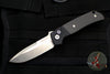 Protech Auto Terzuola ATCF Out The Side (OTS) Auto Knife- Black Handle with CF Inlays- Stonewash Magnacut Steel Blade BT2704