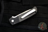 Protech Auto Terzuola ATCF Out The Side (OTS) Auto Knife- Black Handle with CF Inlays- Stonewash Magnacut Steel Blade BT2704