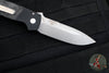 Protech Terzuola ATCF Out The Side (OTS) Auto Knife- Black Handle with Fat Carbon Dark Matter Inlays- Stonewash Magnacut Steel Blade BT2731