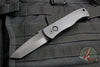 Protech Emerson CQC7 Out The Side Auto (OTS)- Tanto Edge Chisel Ground- Black Handle- Black DLC Sterile Blade- Tritium Button E7T-OPERATOR