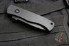 Protech Emerson CQC7 Out The Side Auto (OTS)- Tanto Edge Chisel Ground- Black Handle- Black DLC Sterile Blade- Tritium Button E7T-OPERATOR