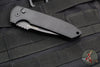 Protech Les George Rockeye Out The Side (OTS) Auto- Black Handle- Black D2 Steel Blade LG303-D2