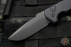 Protech Les George Rockeye Out The Side (OTS) Auto- Operator- Black Handle- Sterile Black Blade- Tritium Button LG303-Operator