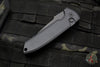 Protech Les George Rockeye Out The Side (OTS) Auto- Operator- Black Handle- Sterile Black Blade- Tritium Button LG303-Operator