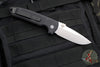 Protech Les George Rockeye Out The Side (OTS) Auto- Textured Black Handle- Stonewash Blade LG305