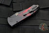 Protech Les George SBR Short Bladed Rockeye Out The Side (OTS)-EXCLUSIVE!- Venom Red Handle with Black Blade LG403-Venom Red SBR
