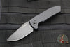 Protech Les George SBR Short Bladed Rockeye Out The Side (OTS) Smooth Black Handle with Black Blade LG403 SBR