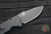 Protech Les George SBR Short Bladed Rockeye Out The Side (OTS) Smooth Black Handle with Black Blade LG403 SBR