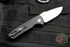 Protech Les George SBR Short Bladed Rockeye Out The Side (OTS) Black Textured Handle with Acid Washed Blade LG415 SBR