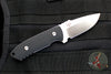 Protech Les George SBR Short Bladed Rockeye Black G-10 Handle Satin Fixed Blade LG502-SATIN SBR