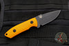 Protech Les George SBR Short Bladed Rockeye Fixed Blade- Orange G-10 Handle- Satin Blade LG511-Orange