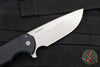 Protech Mordax Flipper- Black Handle with Stonewash Blade MX101