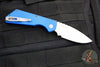 Protech Pro Strider PT + Solid Blue Body- Stonewash Magnacut Steel Blade PT201-BLUE