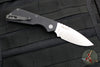 Protech Pro Strider PT + Solid Black Body- Stonewash Magnacut Steel Blade PT201