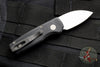 Protech Runt Black Handle Stonewash Wharncliffe Blade Out The Side (OTS) Auto Knife R5101