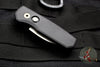 Protech Runt Black Handle Stonewash Wharncliffe Blade Out The Side (OTS) Auto Knife R5101