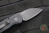 Protech Runt Out The Side (OTS) Auto Knife- Black Textured Handle- Black Wharncliffe Blade  R5106