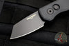 Protech Runt- Black Handle- DLC Black Reverse Tanto Blade Out The Side (OTS) Auto Knife R5203