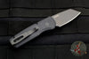 Protech Runt- Black Handle- DLC Black Reverse Tanto Blade Out The Side (OTS) Auto Knife R5203