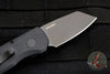 Protech Runt- Black Handle- DLC Black Reverse Tanto Blade Out The Side (OTS) Auto Knife R5203