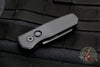 Protech Runt- Black Handle- DLC Black Reverse Tanto Blade Out The Side (OTS) Auto Knife R5203