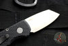 Protech Runt Out The Side (OTS) Auto Knife- Reverse Tanto- Black Textured Handle- Stonewash Blade R5205